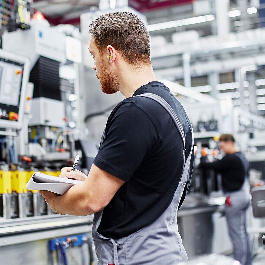 Maschineneinstelldaten digitalisieren – fischer group
