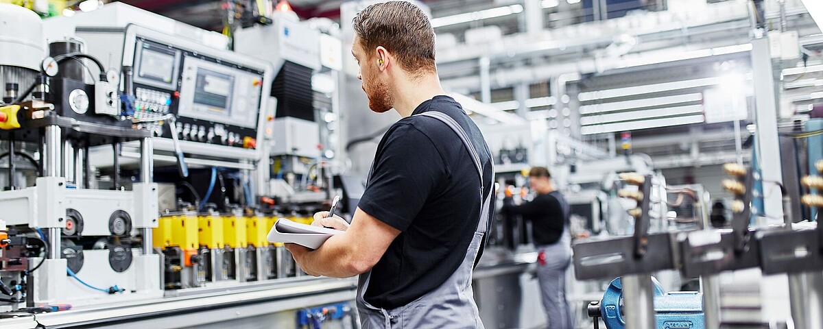 Maschineneinstelldaten digitalisieren – fischer group